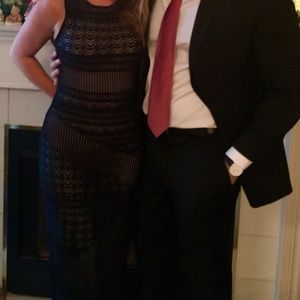 Long stretchy maxi dress